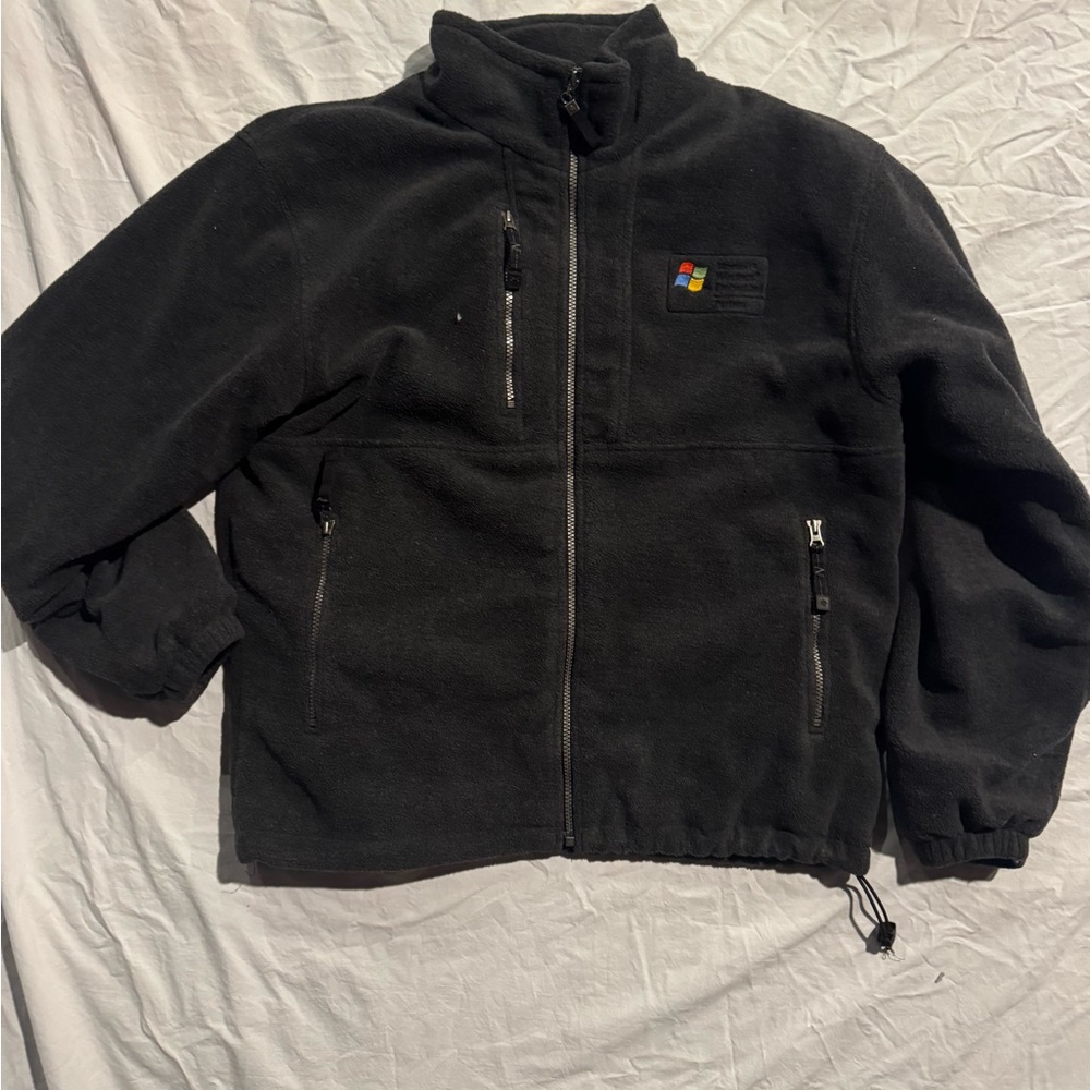 Vintage Microsoft Zip Up Fleece
